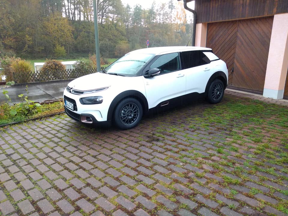 Mit Winterrädern